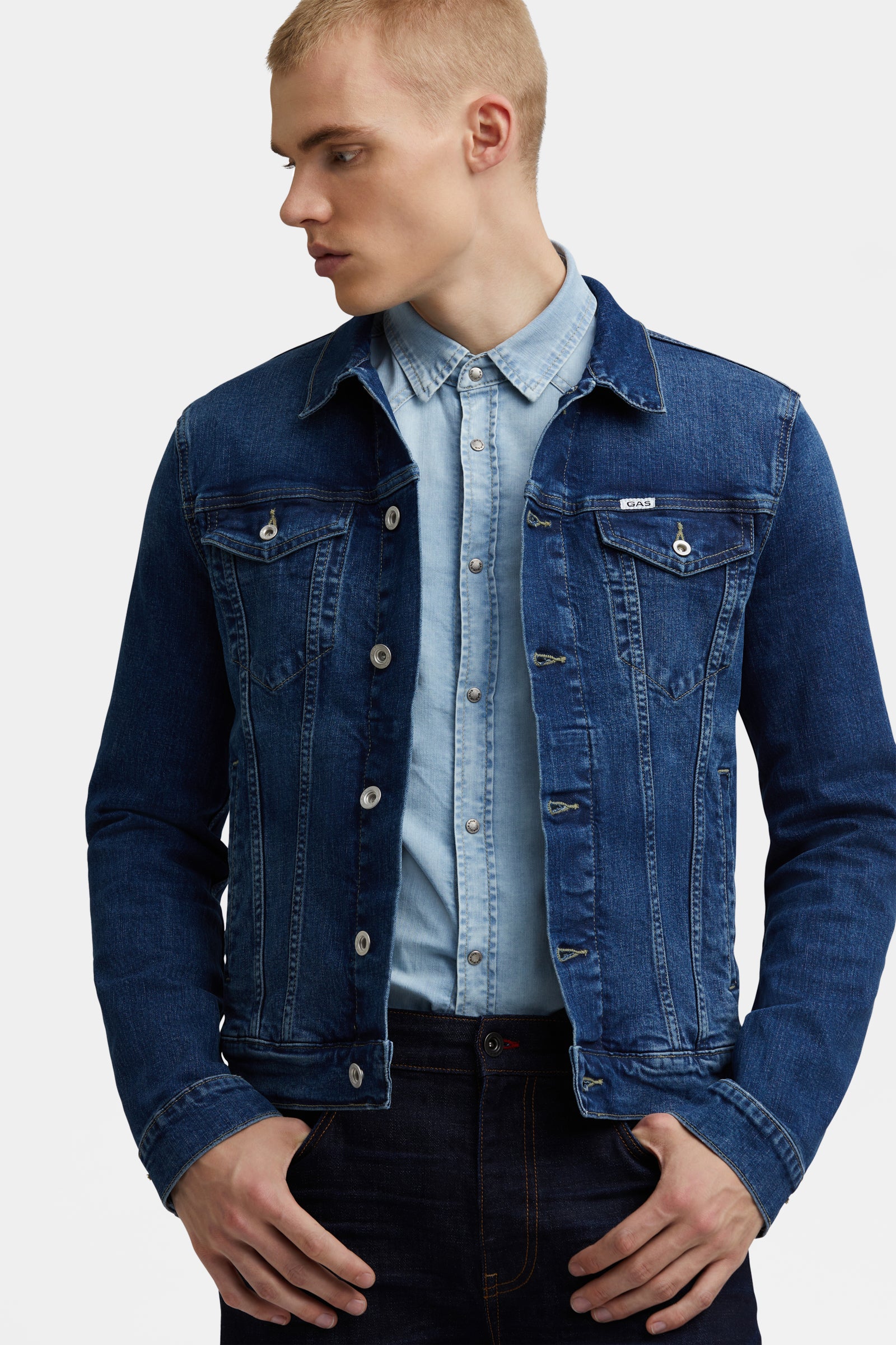 Calvin Klein Jeans REGULAR 90S JACKET - Denim jacket - denim light/blue  denim - Zalando.ie