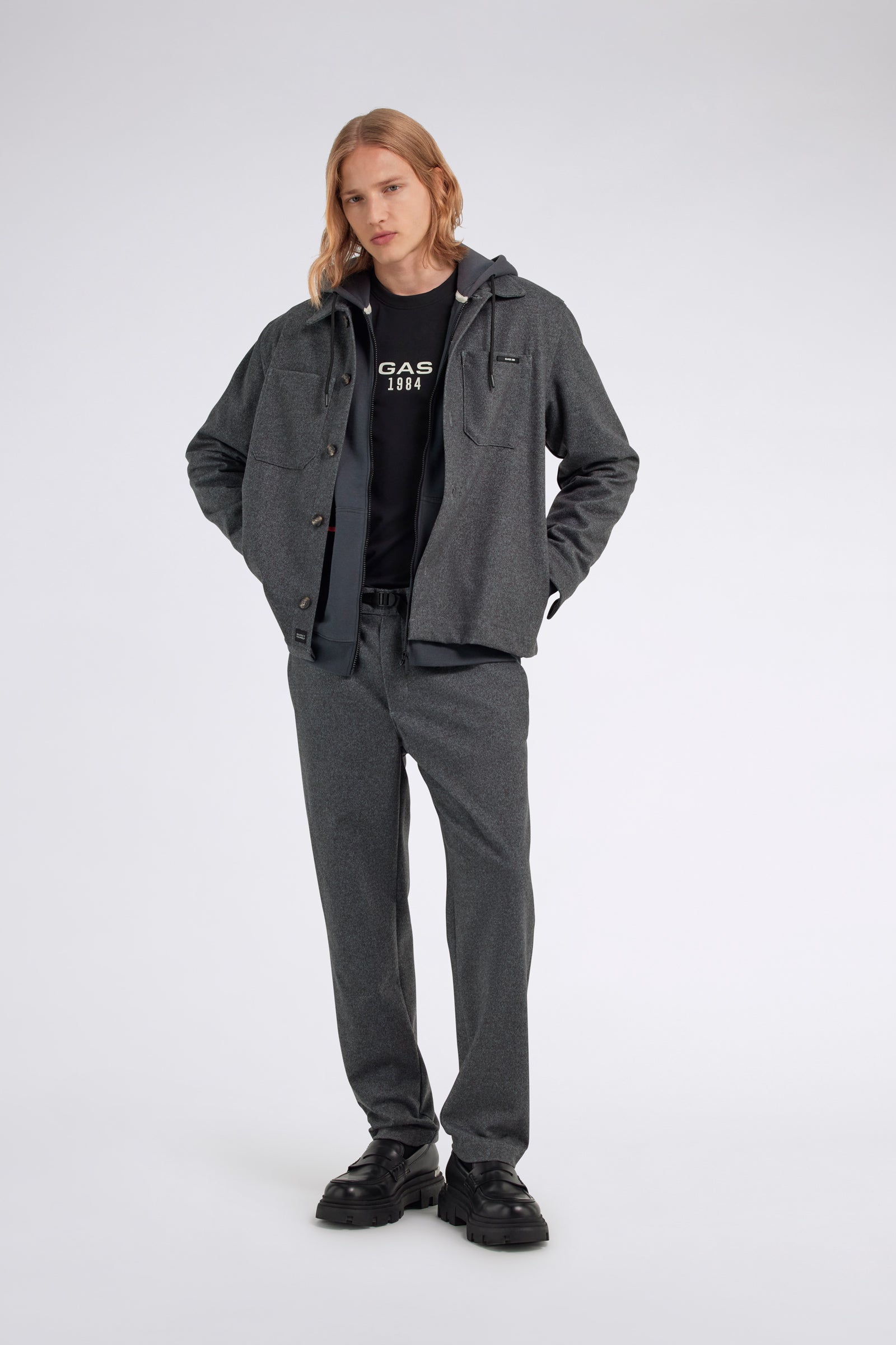 MALCK Camicia uomo regular fit GAS Jeans