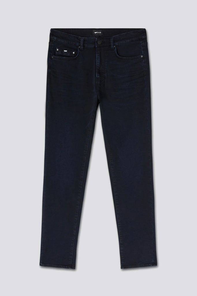 ALBERT SIMPLE REV 16DD Men s slim fit jeans blue black GAS Jeans