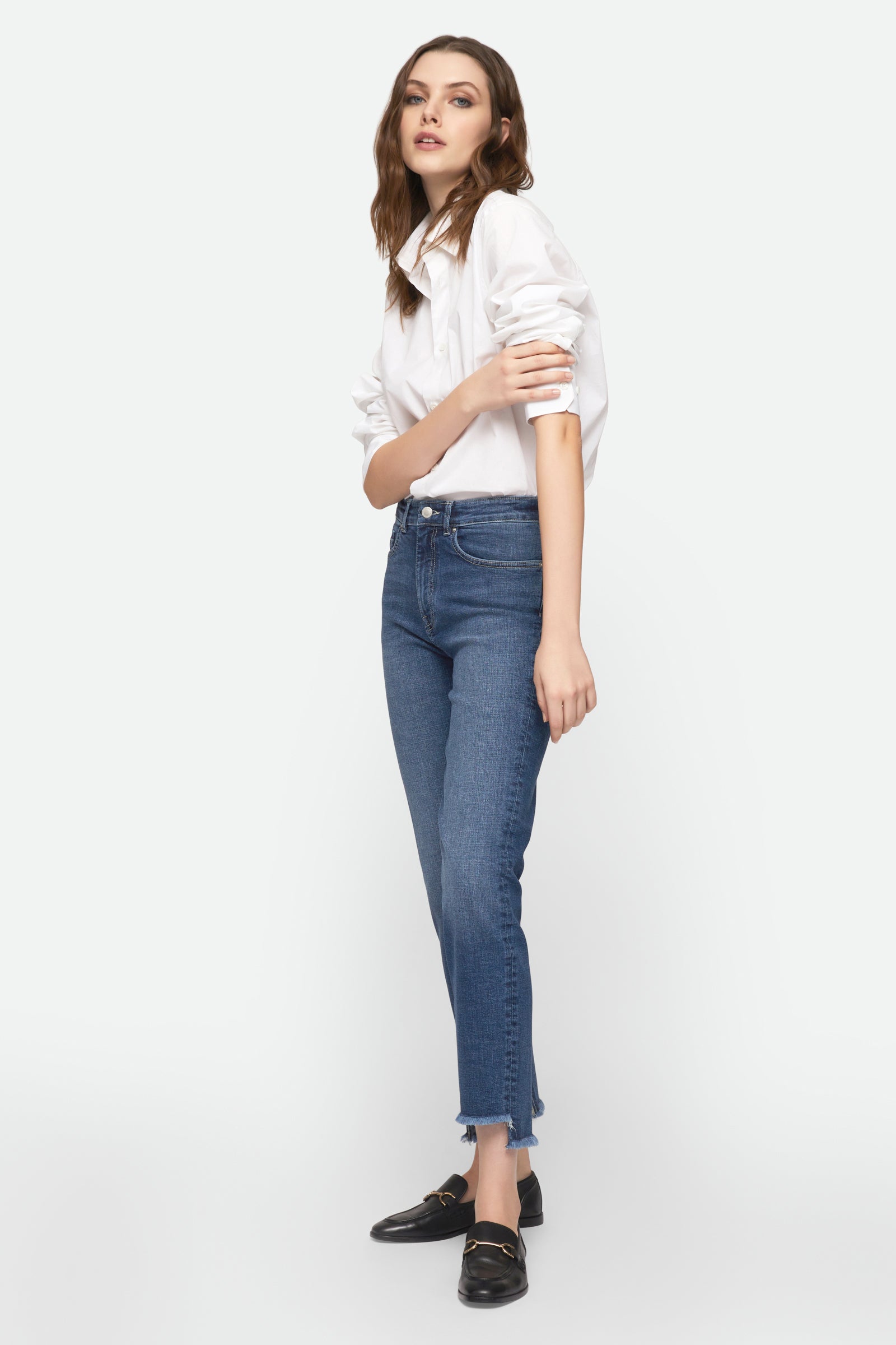 Jean best sale straight femme