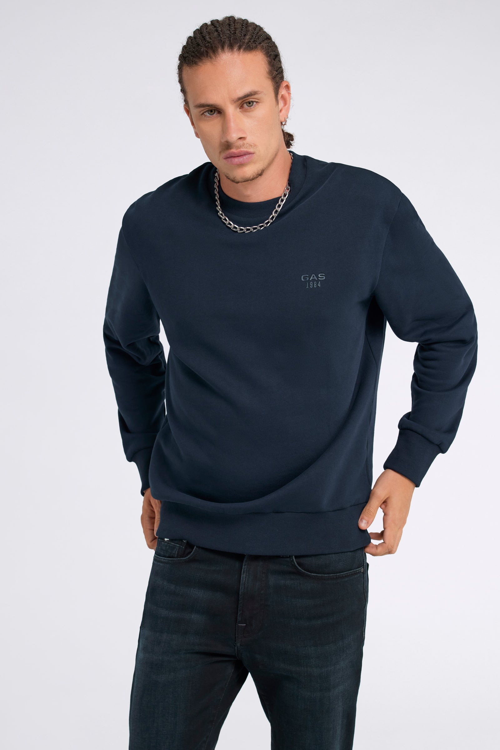 Felpe e Maglie da Uomo con cappuccio e zip GAS Jeans